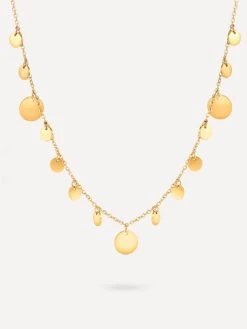 Glimmer Kette Gold