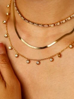 Stellar Kette Gold -Günstiges Kette Geschäft KE1995G.3 510x680 2