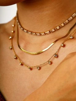 Stellar Kette Gold -Günstiges Kette Geschäft KE1995G.5 510x680 2