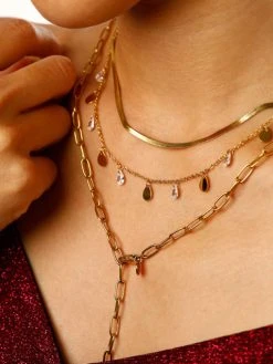 Alternation Kette Gold -Günstiges Kette Geschäft KE1996G.2 510x680 2