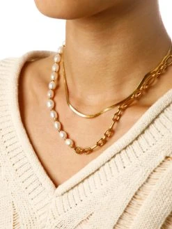 Passionate Pearls Kette Silber 16 Passionate Pearls Kette Silber -Günstiges Kette Geschäft KE2001G.3 510x680 1