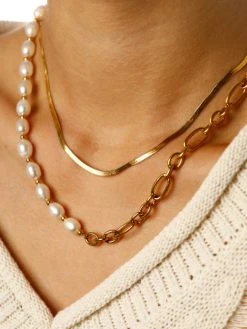 Passionate Pearls Kette Silber 18 Passionate Pearls Kette Silber -Günstiges Kette Geschäft KE2001G.4 510x680 1