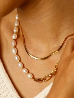 Passionate Pearls Kette Silber 19 Passionate Pearls Kette Silber -Günstiges Kette Geschäft KE2001G.5 510x680 1