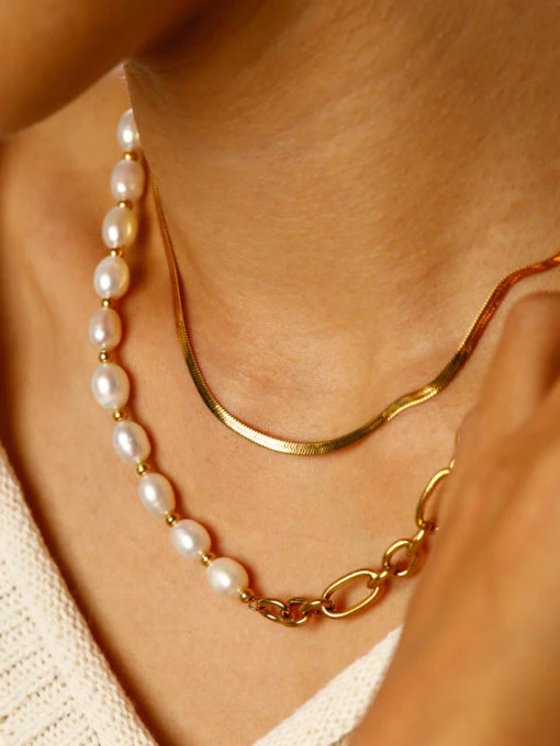 Passionate Pearls Kette Gold 11 Passionate Pearls Kette Gold – Bild 9