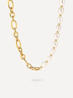 Passionate Pearls Kette Gold 15 Passionate Pearls Kette Gold -Günstiges Kette Geschäft KE2001G.6 510x680 1