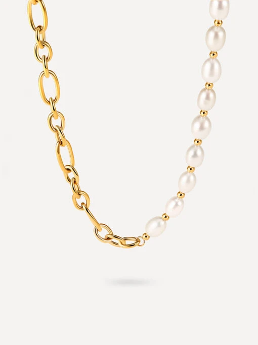 Passionate Pearls Kette Gold 7 Passionate Pearls Kette Gold – Bild 5