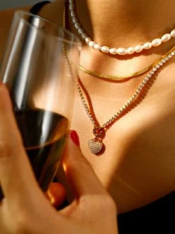 Wholehearted Kette Silber -Günstiges Kette Geschäft KE2008G.3 510x680 1