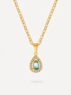 Eternal Teardrop Kette Gold