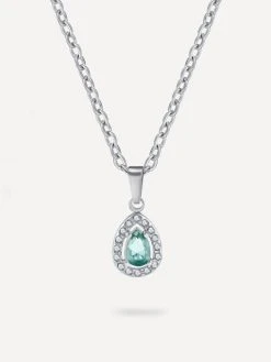 Eternal Teardrop Kette Silber