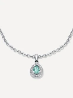 Eternal Teardrop Kette Silber -Günstiges Kette Geschäft KE2010S.2 510x680 1