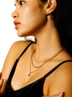 Eternal Purple Square Kette Silber -Günstiges Kette Geschäft KE2012G.5 510x680 1