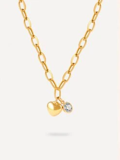 Heart N Spark Kette Gold
