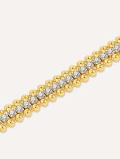 Bright Glitter Kette Gold -Günstiges Kette Geschäft KE2015G.2 510x680 1