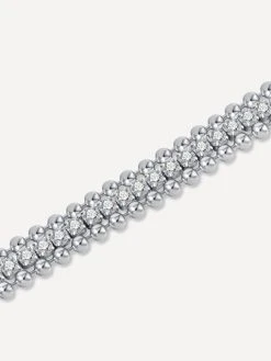 Bright Glitter Kette Silber -Günstiges Kette Geschäft KE2015S.2 510x680 1