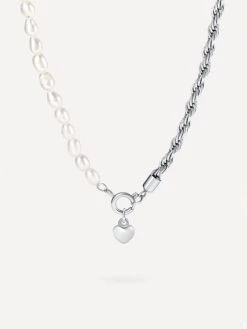 Versatile Pearl Set Silber -Günstiges Kette Geschäft KE2018S.1 1 510x680 1