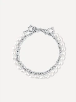 Versatile Pearl Set Silber -Günstiges Kette Geschäft KE2018S.3 510x680 1