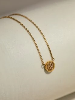 Purple Baby’s Breath Kette Gold -Günstiges Kette Geschäft KE2029.2