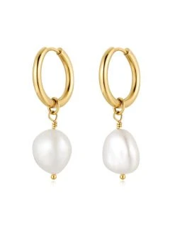 Modern Pearl OHRRINGE GOLD