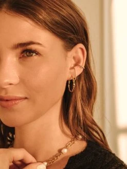 Twisted Hoop Ohrringe 16 Twisted Hoop Ohrringe -Günstiges Kette Geschäft OE0019.5 510x680 1