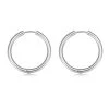 GLOSSY HOOPS OHRRINGE SILBER 2 GLOSSY HOOPS OHRRINGE SILBER -Günstiges Kette Geschäft OE0116S.2 510x680 1