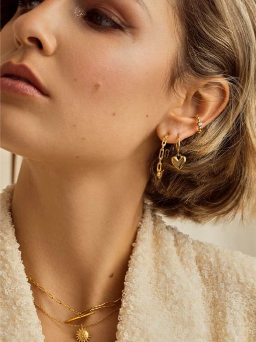 My Heart Ohrringe Silber 6 My Heart Ohrringe Silber – Bild 4