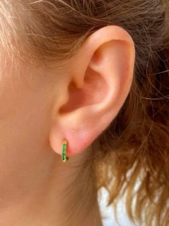 Aurora Shine Small Ohrringe Gold -Günstiges Kette Geschäft OE0497G 1 510x680 1