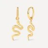 Snake Ohrringe Gold -Günstiges Kette Geschäft OE0516G.1N 510x680 1