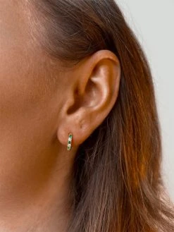 Green Glacier Small Ohrringe Silber -Günstiges Kette Geschäft OE0655G.3jpg 510x680 1