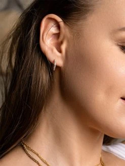 EVERLASTING COURAGE OHRRINGE SILBER -Günstiges Kette Geschäft OE0663G.4jpg 510x680 1