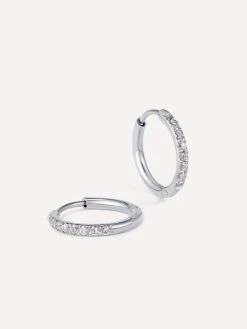 EVERLASTING COURAGE OHRRINGE SILBER -Günstiges Kette Geschäft OE0663S.1jpg 510x680 1