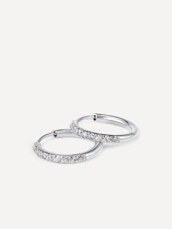 EVERLASTING COURAGE OHRRINGE SILBER