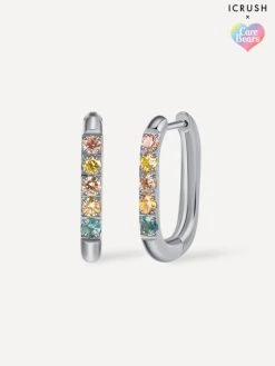 Profusion Hoop Ohrringe Silber