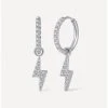 Lighting Shine Ohrringe Silber -Günstiges Kette Geschäft OE0688S.1 510x680 1