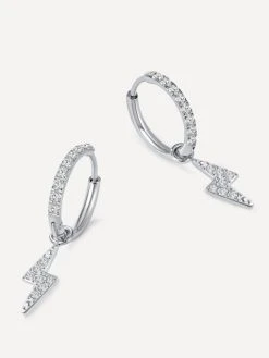 Lighting Shine Ohrringe Silber -Günstiges Kette Geschäft OE0688S.2 510x680 1