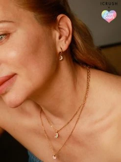 Bedtime Ohrringe Gold -Günstiges Kette Geschäft OE0712G.2.1 510x680 2