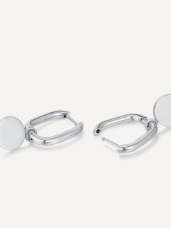 Absolute Simple Ohrringe Silber -Günstiges Kette Geschäft OE0716S.2jpg 510x680 1