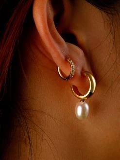 OCEAN DREAM Ohrringe Gold 7 OCEAN DREAM Ohrringe Gold -Günstiges Kette Geschäft OE0739G.2 510x680 1