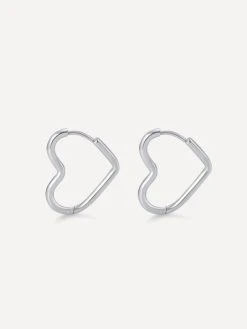 Open My Heart Ohrringe Silber