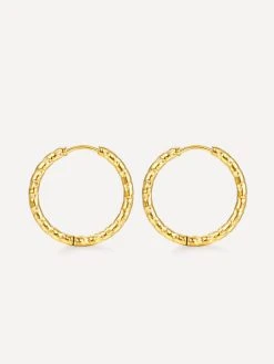 Spark Hoop Ohrringe Gold