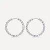 Spark Hoop Ohrringe Silber -Günstiges Kette Geschäft OE0747S.1 510x680 1