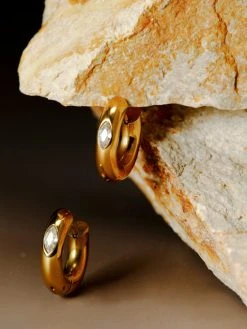 Competent Ohrringe Gold -Günstiges Kette Geschäft OE0752G.4 510x680 1