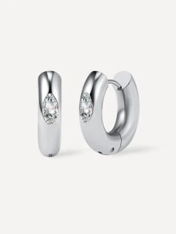 Competent Ohrringe Silber