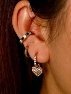 Wholehearted Ohrringe Gold -Günstiges Kette Geschäft OE0759G.3 510x680 1