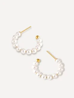 CLASSIC PEARLS Ohrringe Small Gold -Günstiges Kette Geschäft OE0767G.1 510x680 1