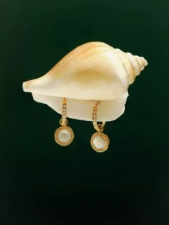 Dreamy Galaxias Ohrringe Gold -Günstiges Kette Geschäft OE0788 1 510x680 1