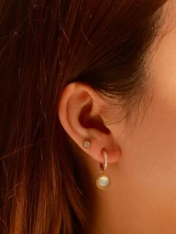 Dreamy Galaxias Ohrringe Gold -Günstiges Kette Geschäft OE0788G.2 510x680 1