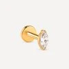 MARQUISE Spark Titan Piercing Gold -Günstiges Kette Geschäft PT0015G.1 1 510x680 1