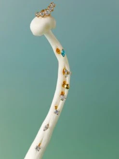 MARQUISE Blue Spark Titan Piercing Gold -Günstiges Kette Geschäft Piecing.2 510x680 4