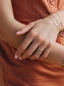 Double Ring Gold -Günstiges Kette Geschäft RE0044G.1 510x680 2