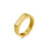 Flat Top Ring Gold -Günstiges Kette Geschäft RE0088G 510x680 1